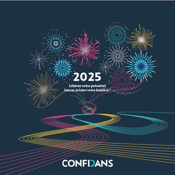 carte de voeux CONFIDANS